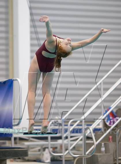 Thumbnail 1 in NYSPHSAA Girls Diving Final photogallery.