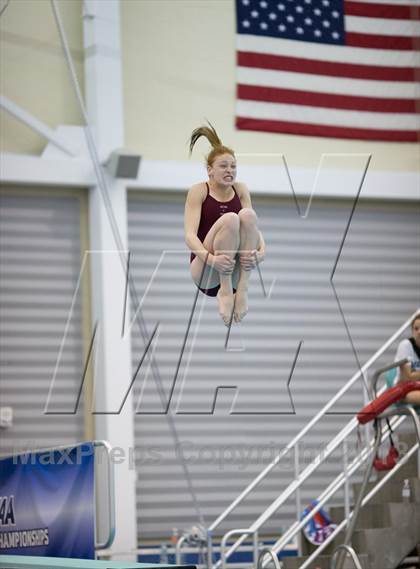 Thumbnail 3 in NYSPHSAA Girls Diving Final photogallery.