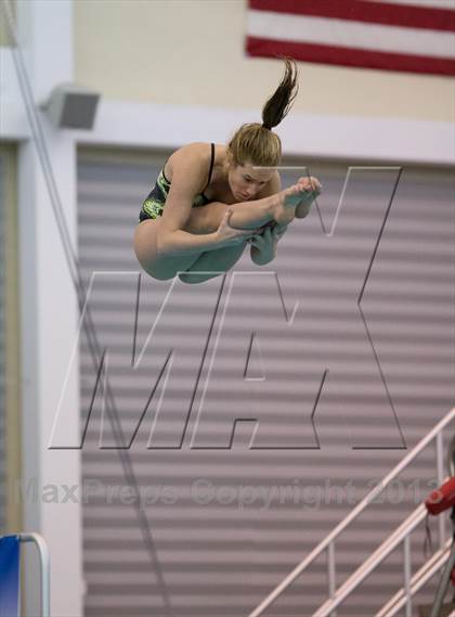 Thumbnail 1 in NYSPHSAA Girls Diving Final photogallery.