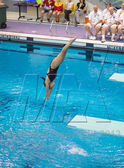 Thumbnail 3 in NYSPHSAA Girls Diving Final photogallery.