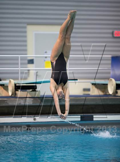 Thumbnail 2 in NYSPHSAA Girls Diving Final photogallery.