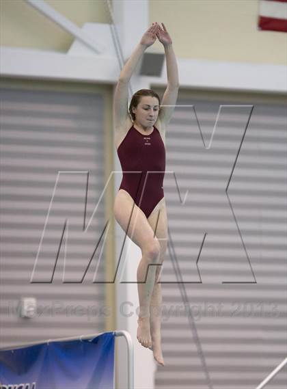 Thumbnail 2 in NYSPHSAA Girls Diving Final photogallery.