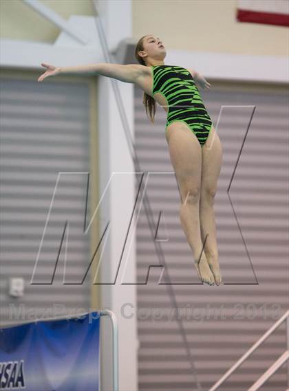 Thumbnail 2 in NYSPHSAA Girls Diving Final photogallery.