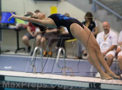 Thumbnail 2 in NYSPHSAA Girls Diving Final photogallery.