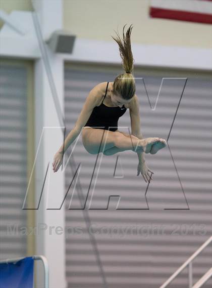 Thumbnail 2 in NYSPHSAA Girls Diving Final photogallery.