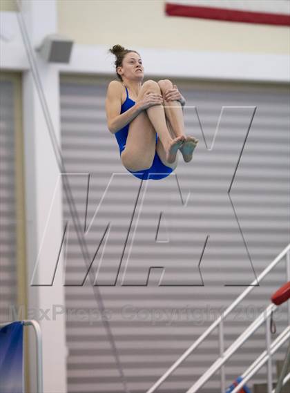 Thumbnail 3 in NYSPHSAA Girls Diving Final photogallery.