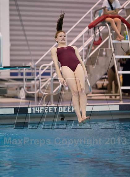 Thumbnail 1 in NYSPHSAA Girls Diving Final photogallery.