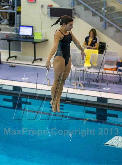 Thumbnail 2 in NYSPHSAA Girls Diving Final photogallery.