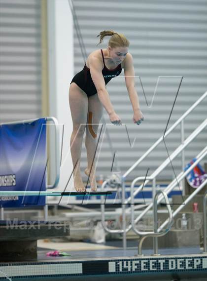 Thumbnail 1 in NYSPHSAA Girls Diving Final photogallery.