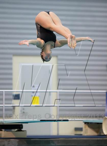Thumbnail 3 in NYSPHSAA Girls Diving Final photogallery.