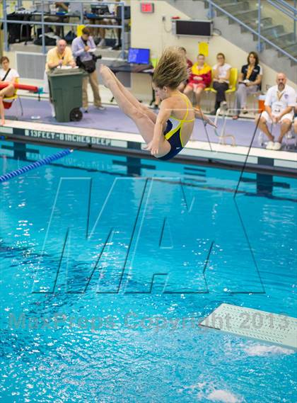 Thumbnail 1 in NYSPHSAA Girls Diving Final photogallery.