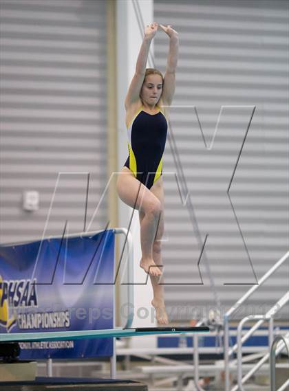 Thumbnail 1 in NYSPHSAA Girls Diving Final photogallery.