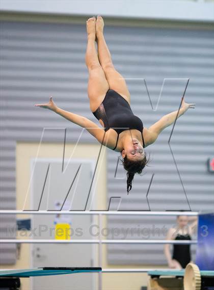 Thumbnail 2 in NYSPHSAA Girls Diving Final photogallery.