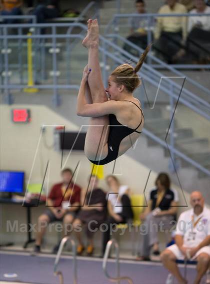 Thumbnail 3 in NYSPHSAA Girls Diving Final photogallery.