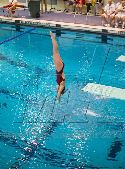 Thumbnail 3 in NYSPHSAA Girls Diving Final photogallery.