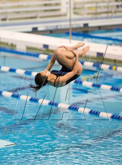 Thumbnail 2 in NYSPHSAA Girls Diving Final photogallery.