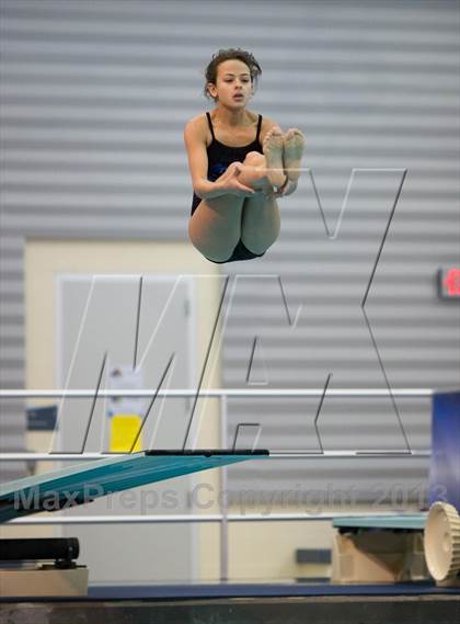 Thumbnail 3 in NYSPHSAA Girls Diving Final photogallery.