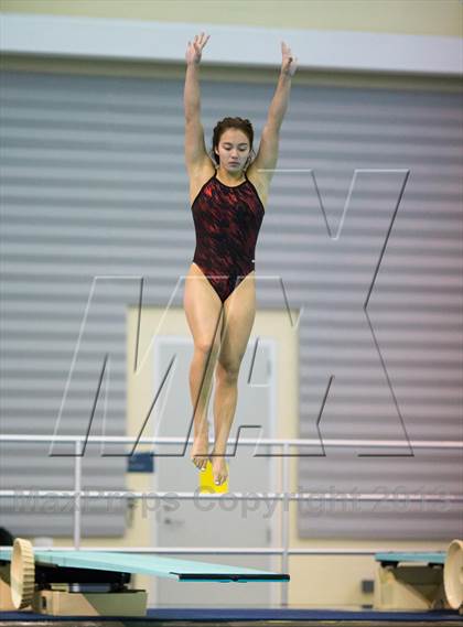 Thumbnail 2 in NYSPHSAA Girls Diving Final photogallery.