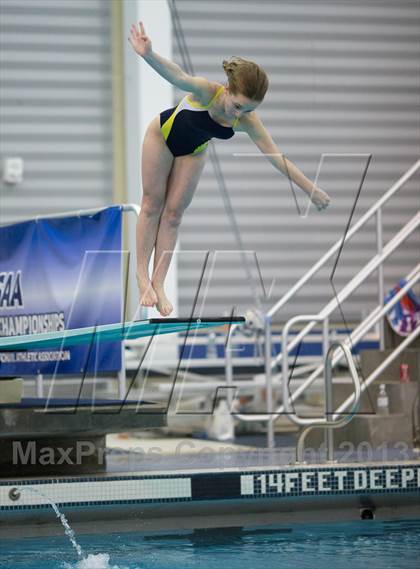 Thumbnail 1 in NYSPHSAA Girls Diving Final photogallery.