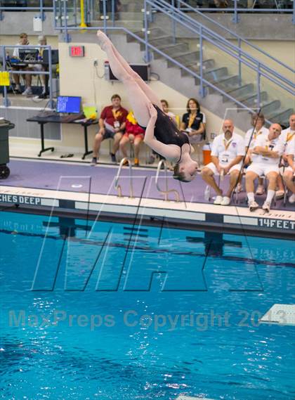 Thumbnail 3 in NYSPHSAA Girls Diving Final photogallery.