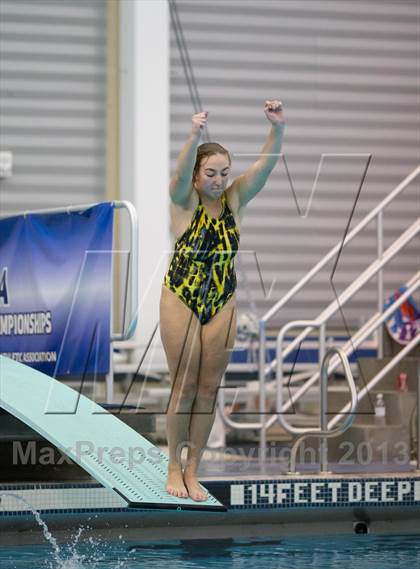 Thumbnail 1 in NYSPHSAA Girls Diving Final photogallery.