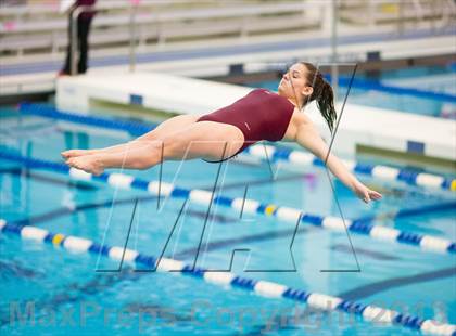 Thumbnail 2 in NYSPHSAA Girls Diving Final photogallery.