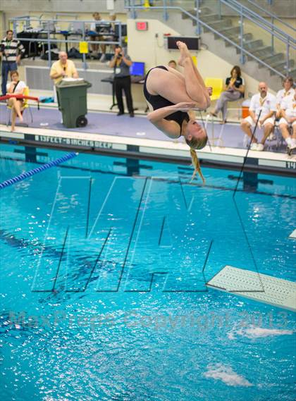 Thumbnail 3 in NYSPHSAA Girls Diving Final photogallery.