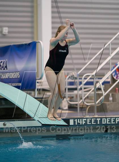 Thumbnail 2 in NYSPHSAA Girls Diving Final photogallery.
