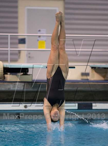 Thumbnail 3 in NYSPHSAA Girls Diving Final photogallery.