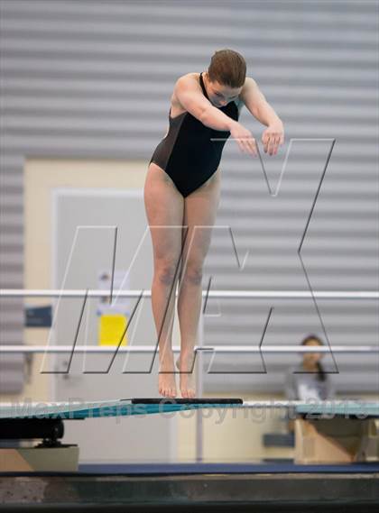 Thumbnail 1 in NYSPHSAA Girls Diving Final photogallery.