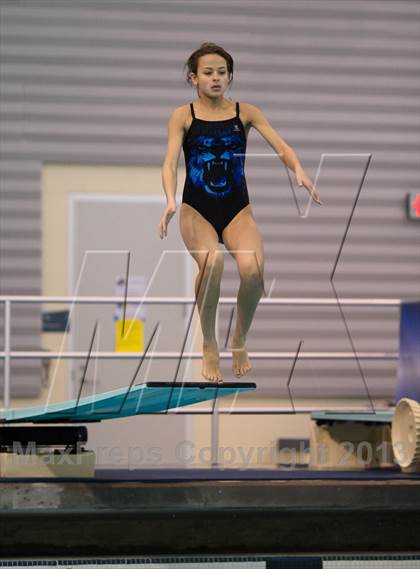 Thumbnail 2 in NYSPHSAA Girls Diving Final photogallery.