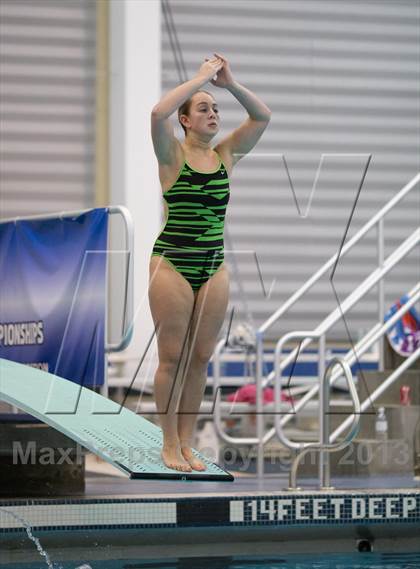 Thumbnail 3 in NYSPHSAA Girls Diving Final photogallery.