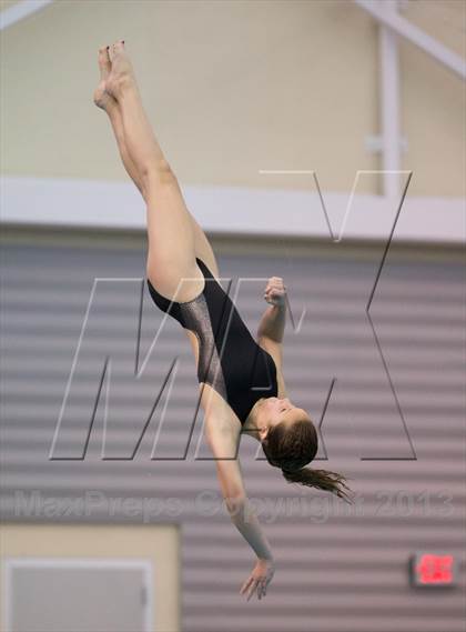 Thumbnail 1 in NYSPHSAA Girls Diving Final photogallery.