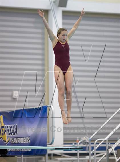 Thumbnail 3 in NYSPHSAA Girls Diving Final photogallery.