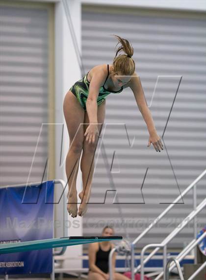 Thumbnail 3 in NYSPHSAA Girls Diving Final photogallery.