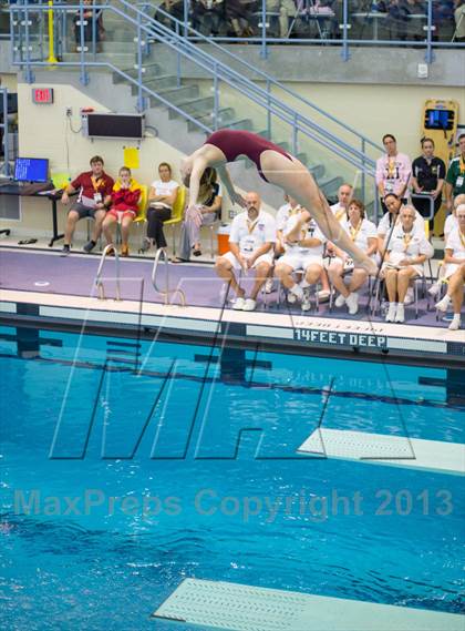 Thumbnail 3 in NYSPHSAA Girls Diving Final photogallery.