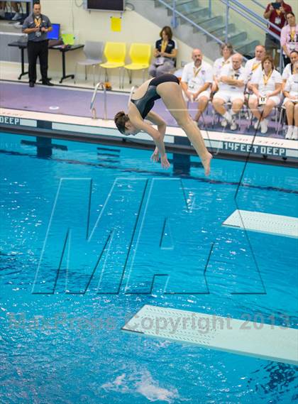 Thumbnail 3 in NYSPHSAA Girls Diving Final photogallery.