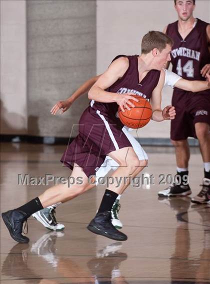 Thumbnail 2 in Lake Cowichan (British Columbia) vs St. Mary's (MaxPreps Holiday Classic) photogallery.