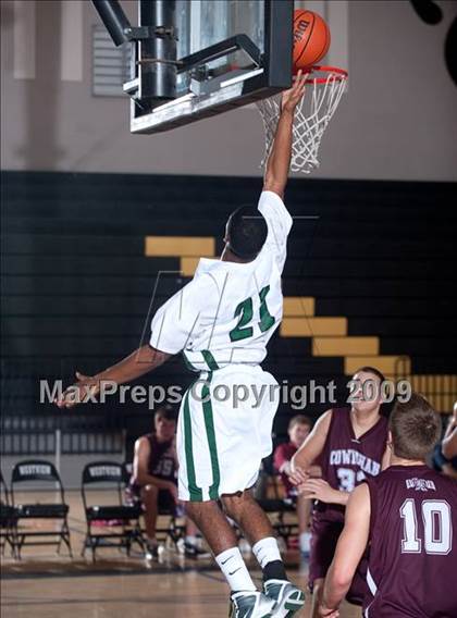 Thumbnail 2 in Lake Cowichan (British Columbia) vs St. Mary's (MaxPreps Holiday Classic) photogallery.