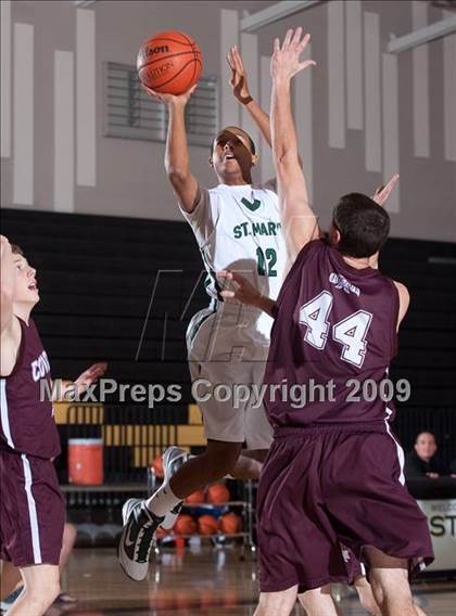 Thumbnail 1 in Lake Cowichan (British Columbia) vs St. Mary's (MaxPreps Holiday Classic) photogallery.