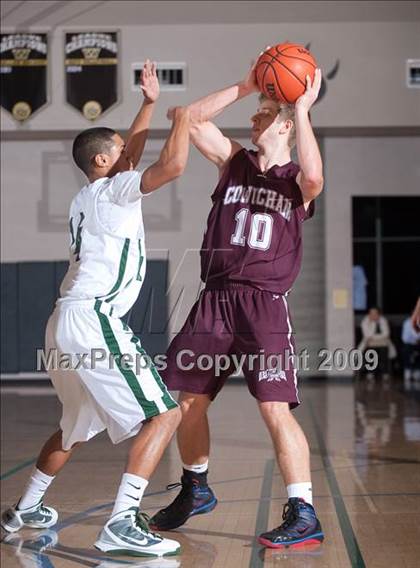 Thumbnail 1 in Lake Cowichan (British Columbia) vs St. Mary's (MaxPreps Holiday Classic) photogallery.