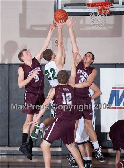 Thumbnail 3 in Lake Cowichan (British Columbia) vs St. Mary's (MaxPreps Holiday Classic) photogallery.