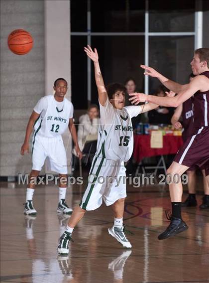 Thumbnail 3 in Lake Cowichan (British Columbia) vs St. Mary's (MaxPreps Holiday Classic) photogallery.