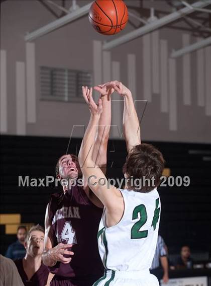 Thumbnail 3 in Lake Cowichan (British Columbia) vs St. Mary's (MaxPreps Holiday Classic) photogallery.