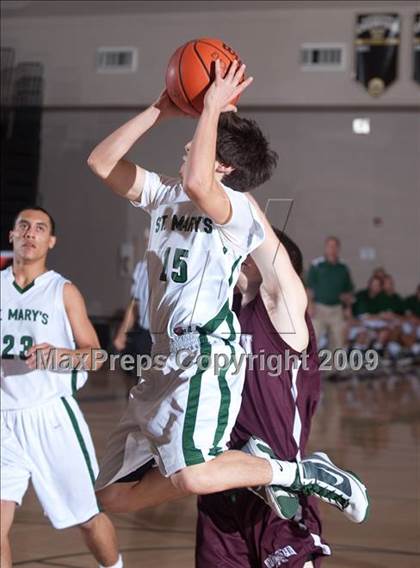 Thumbnail 3 in Lake Cowichan (British Columbia) vs St. Mary's (MaxPreps Holiday Classic) photogallery.