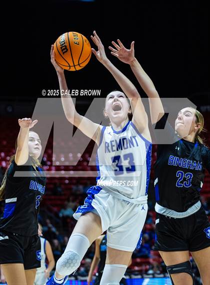 Thumbnail 2 in Bingham vs Fremont (UHSAA 6A Quarterfinal) photogallery.