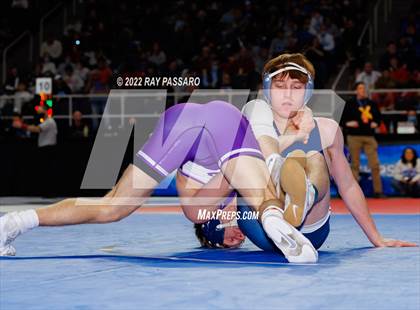Thumbnail 1 in 2022 NYSPHSAA Wrestling Championships - Semi Finals photogallery.
