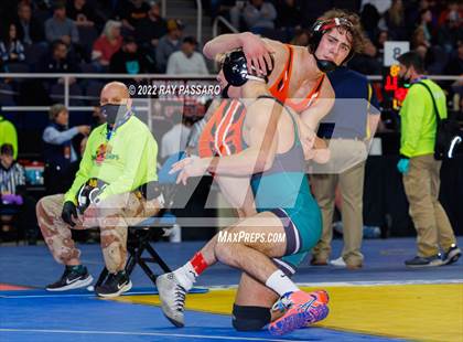 Thumbnail 1 in 2022 NYSPHSAA Wrestling Championships - Semi Finals photogallery.