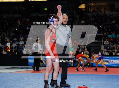 Thumbnail 2 in 2022 NYSPHSAA Wrestling Championships - Semi Finals photogallery.