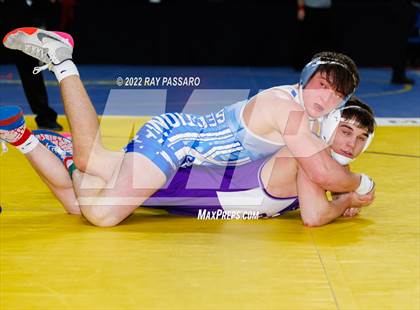 Thumbnail 1 in 2022 NYSPHSAA Wrestling Championships - Semi Finals photogallery.